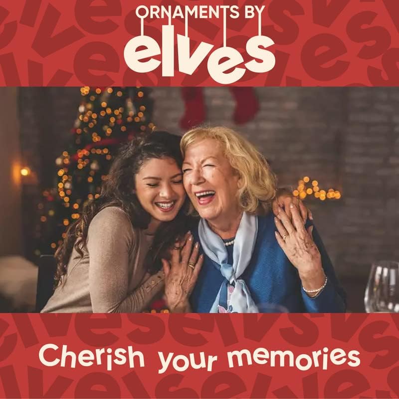 Personalized Christmas Ornaments - Custom Santa Keepsake for 2024, Chimney Decoration for Christmas Tree