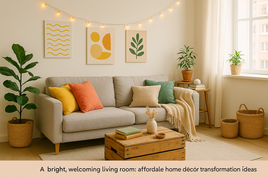 How to Transform Your Living Room on a Budget: Affordable Home Décor Ideas