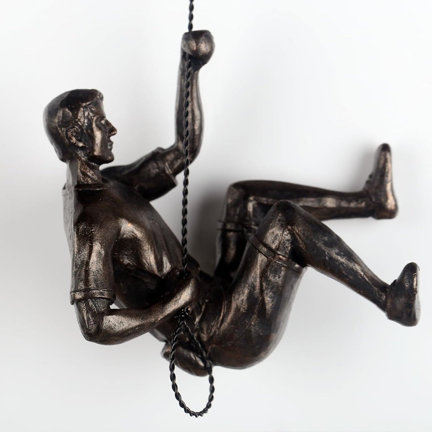 Large Set of 3 Climbing Men Wall Art Decor Sculpture,Nordic Modern Simplicity Decorative Wall Art, Climbing Man Sculptures,Home & Office Climber Gifts