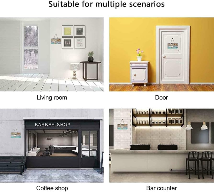 This is Us Sign, Our Life Our Story Our Home Sign, Farmhouse Family Wooden Wall Decor for Living Room Bedroom (This is Us) 4x16 Inch