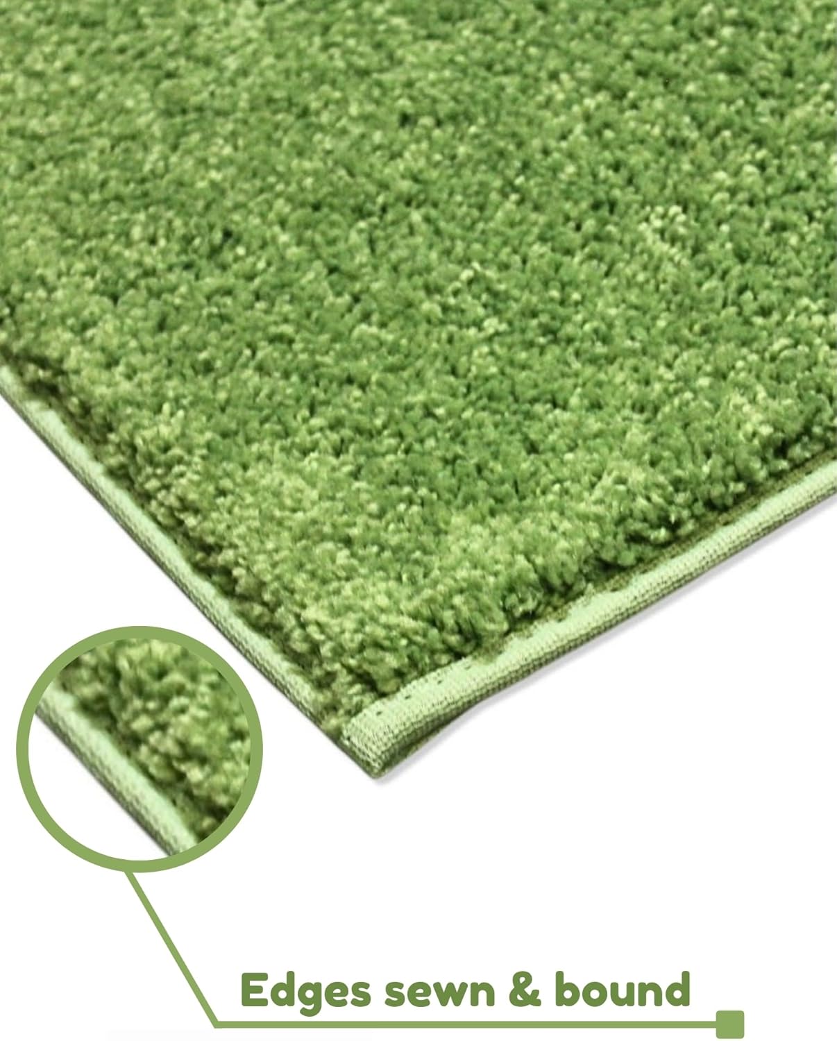 KOECKRITZ Soft and Colorful Kids Classroom Area Rugs (Passes Flammability Pill Test) Many Sizes and Bright Colors to Select from (8' Round, Lime)