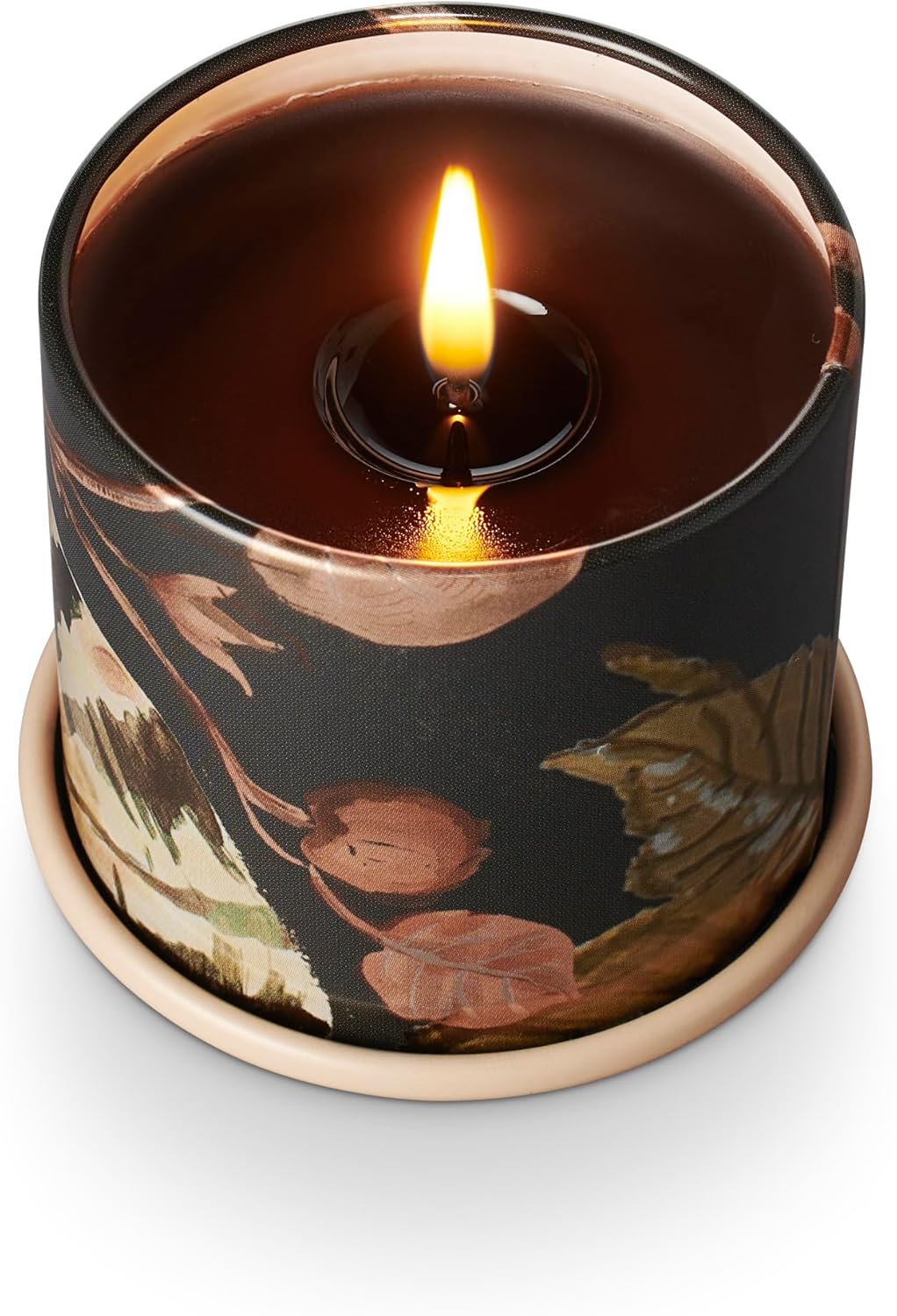 ILLUME Noble Holiday Collection Midnight Pumpkin Demi Vanity Tin Candle, 3 oz