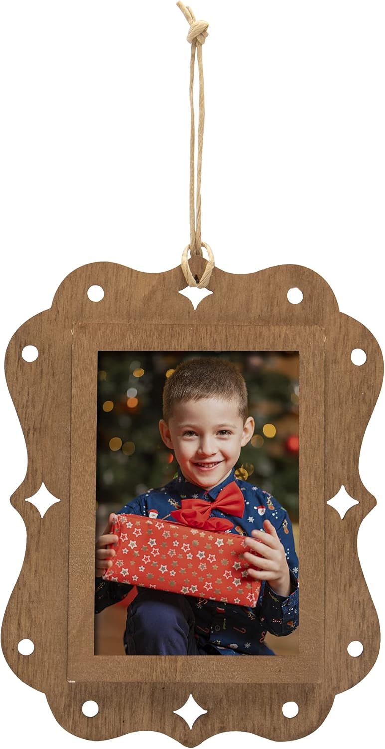 Wood Rectangle 2" x 3" Photo Ornaments - Pack of 50
