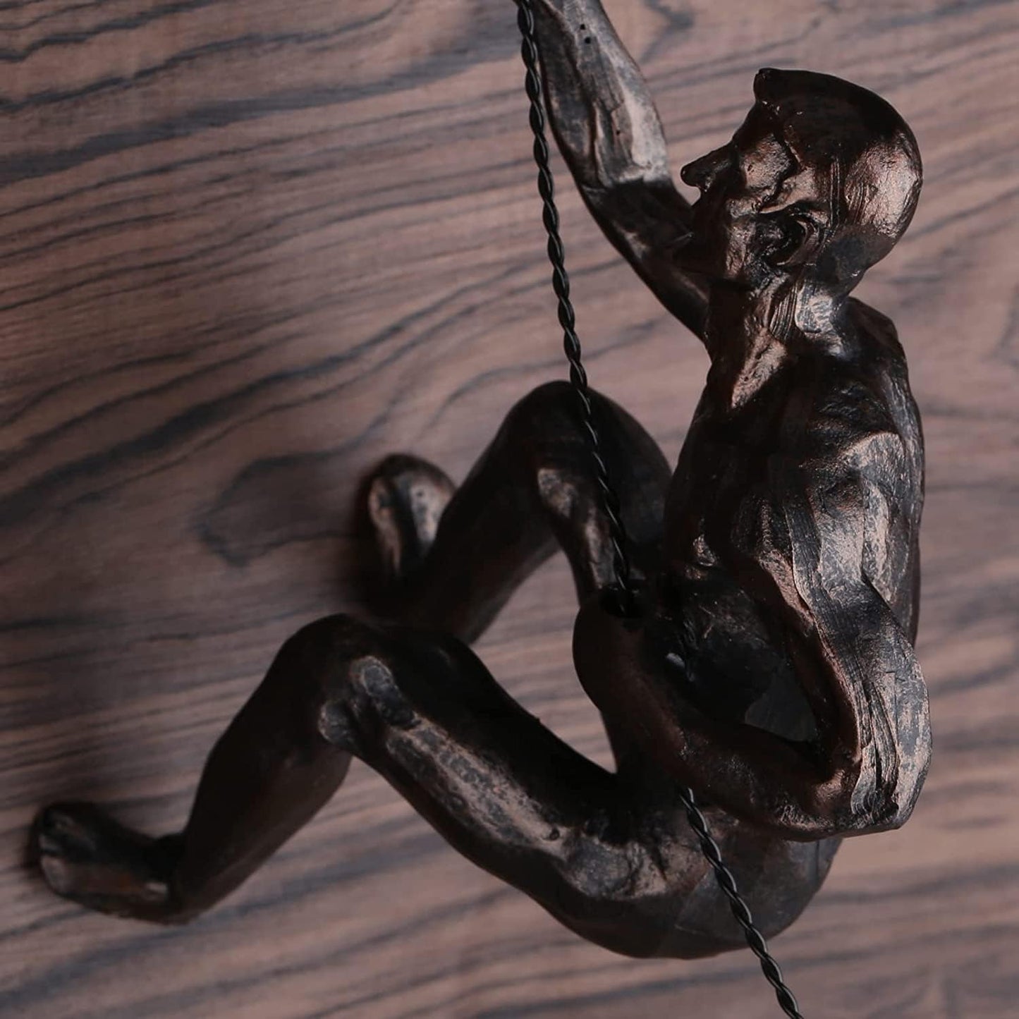 Climbing Men Wall Art Decor Sculpture,Nordic Modern Simplicity Decorative Wall Art, Climbing Man Sculptures,Home & Office Climber Gifts