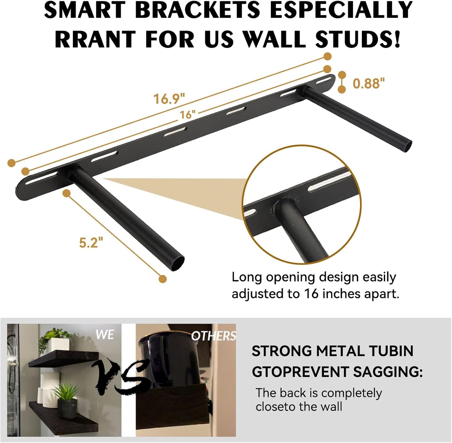 BGMG Wood Floating Shelves for Wall 30 inch, Distressed, Rustic Wooden Wall Mount Shelves for Bathroom Living Room Bedroom Kitchen Farmhouse Set of 2-30x6.7x1.25 inch-Distressed Walnut