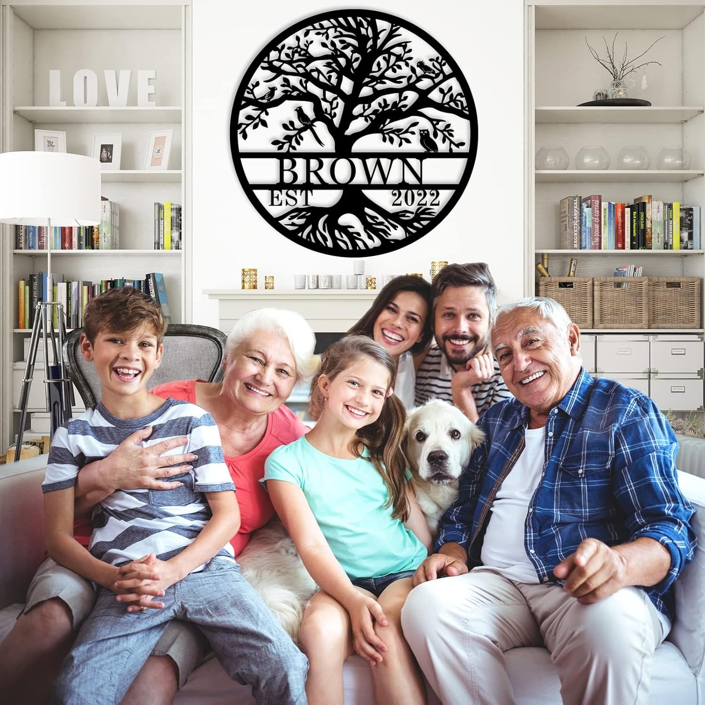 Personalized Tree of Life Metal Sign, Custom Name Sign, Tree of Life Wall Decor, Personalized Metal Tree Sign, Personalized Tree of Life Wall Decor, Custom Metal Signs Personalized