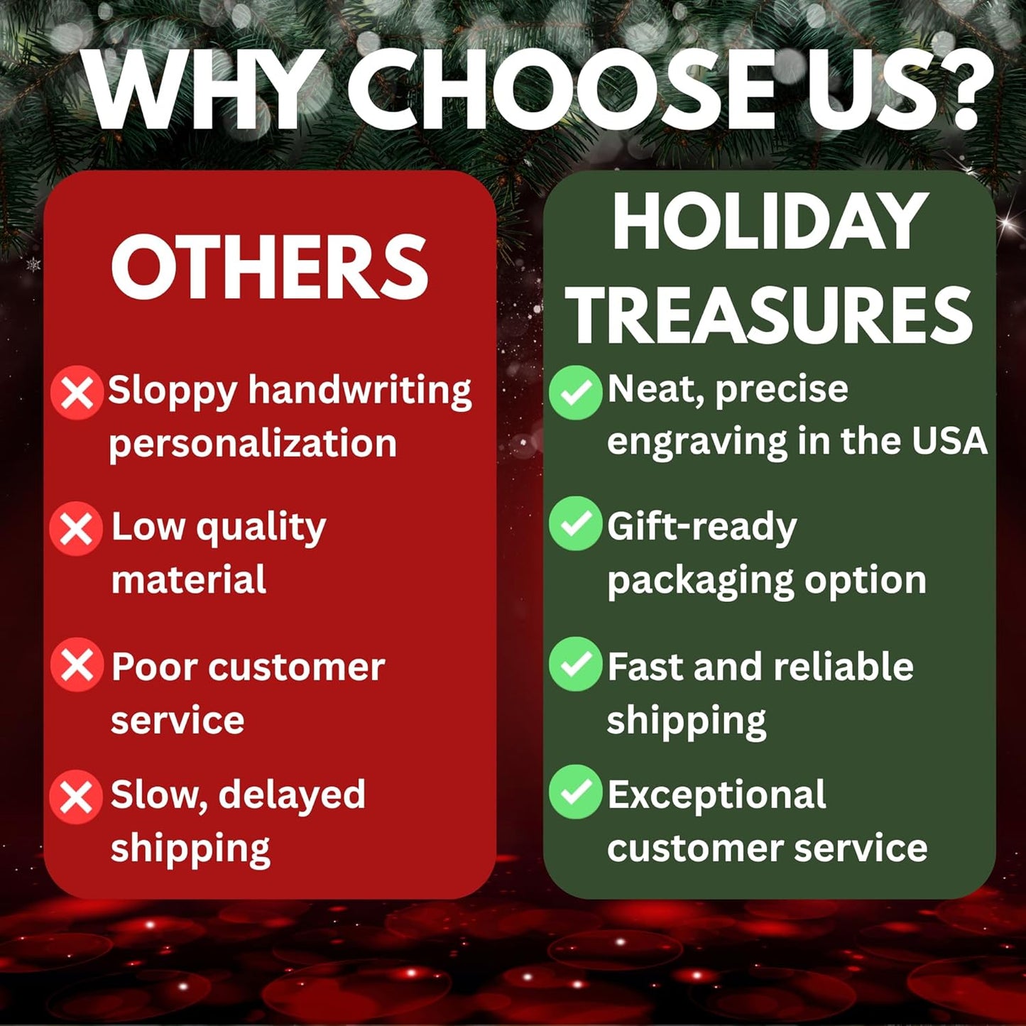 2025 Family Christmas Ornament – Personalized Ornament for Families – Custom Family Ornament – Holiday Tree Decoration Keepsake Gift (Family of 3)