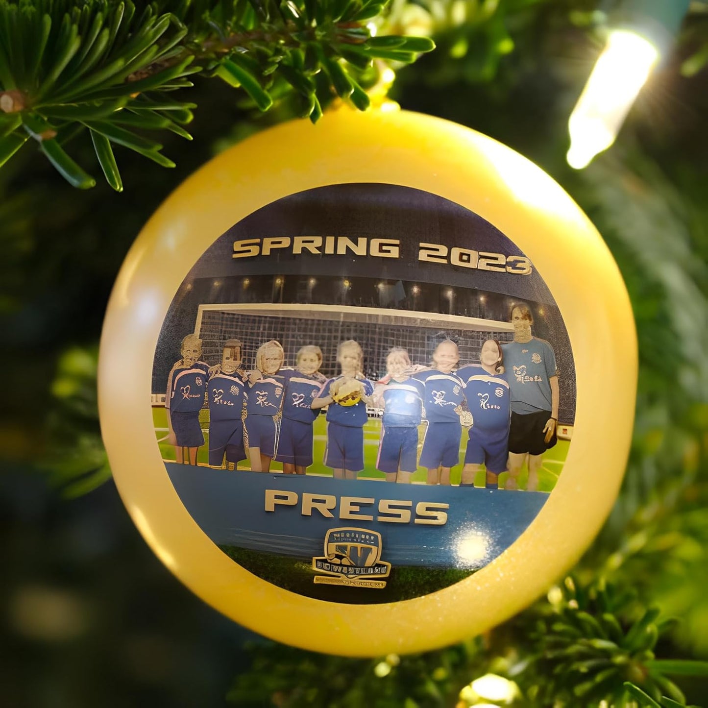 Custom Christmas Ornament, Personalized and Customizable Ball for Holidays with Photo, Picture, Logo, Name, or Text, Pearlized Color Design Your Own