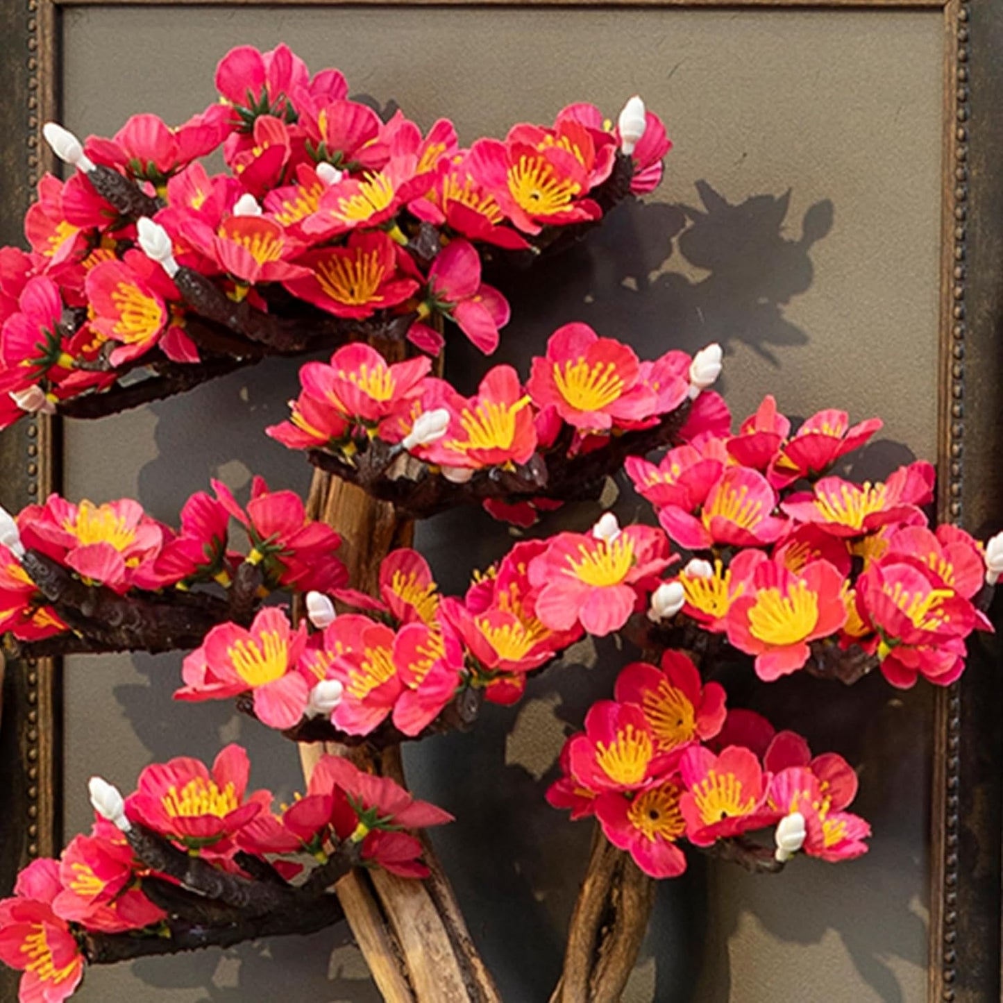 Generic Bonsai Art Life Tree Tableau - 21 - Handmade Portrait, Wall Art, Decor, Decoration, Wallboard