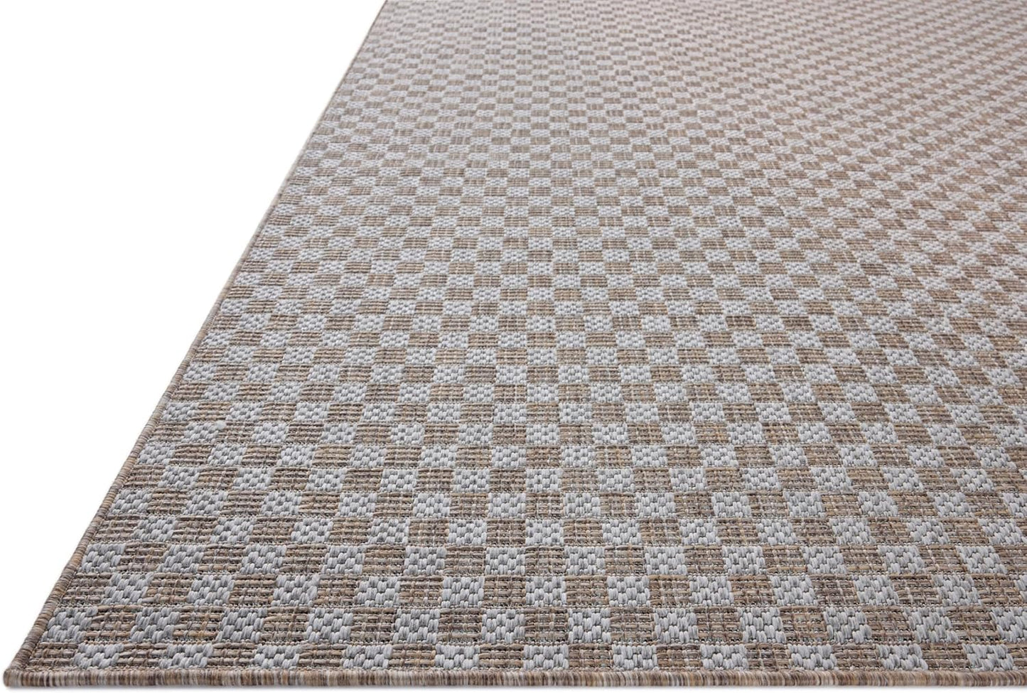 Loloi Amber Lewis Topanga Collection TOP-02 Natural/Silver 7'-10" x 10' Indoor/Outdoor Area Rug