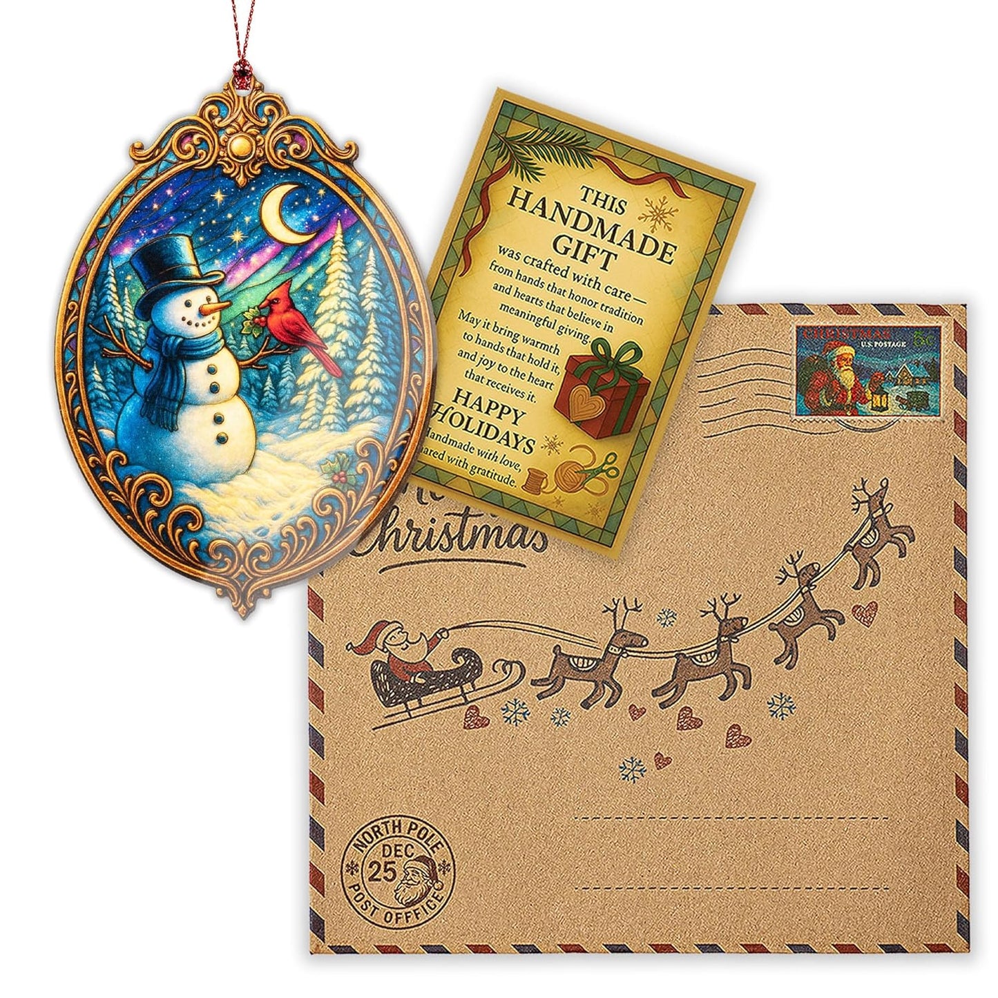 Christmas ornament 2025, snowman ornaments for christmas tree, xmas ornament, acrylic christmas ornaments, Snowman Decoration, Suncatcher Effect stained glass window hanging, car hanging