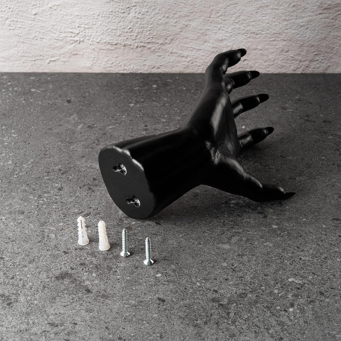 GUTE Creepy Hands Wall Mountable - Hands Hangers Decor, Hand Horror Decorations Aesthetic Goth Gothic Hanging Wall Art Home, House Decoration, Sculpture (Reaching, 1 Piece)