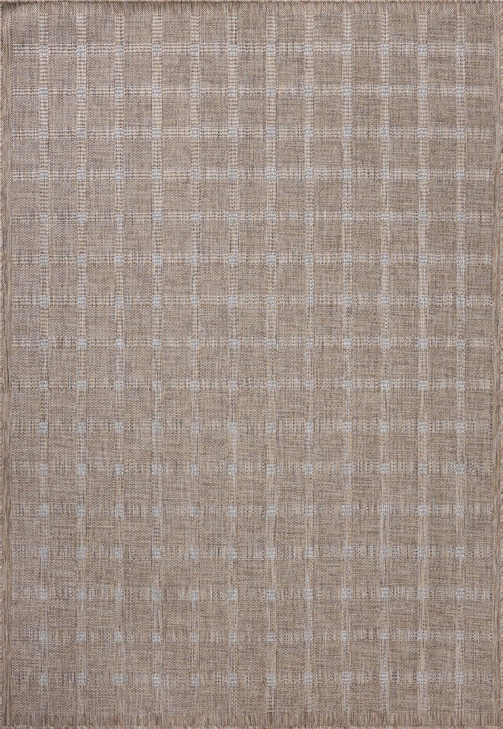 Loloi Amber Lewis Topanga Collection TOP-01 Natural/Bone 2'-3" x 3'-9" Indoor/Outdoor Area Rug